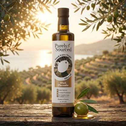 High Phenolic Greek Early Harvest Extra Virgin Olive Oil 500ml
