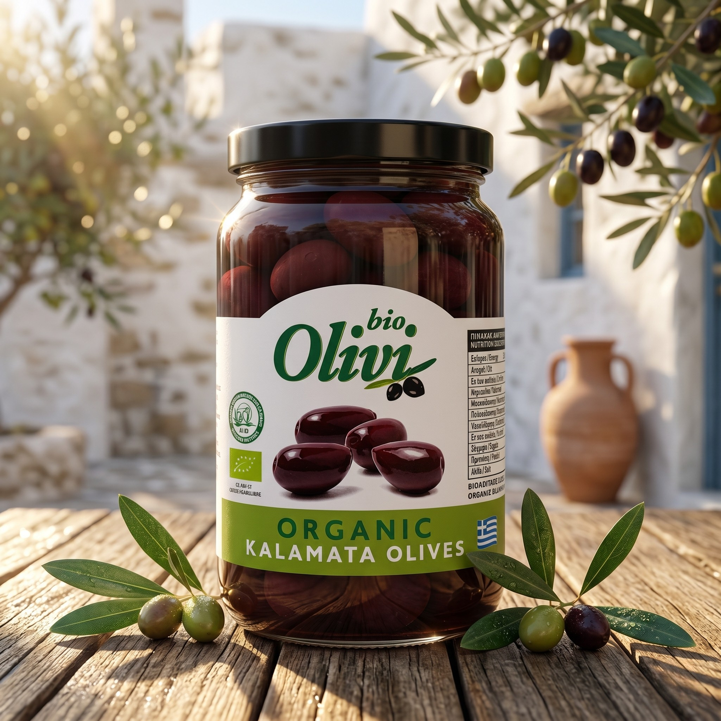 Greek Kalamata Olives (400g) – Pitted & Unpitted