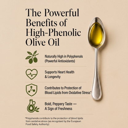 High Phenolic Greek Early Harvest Extra Virgin Olive Oil 500ml