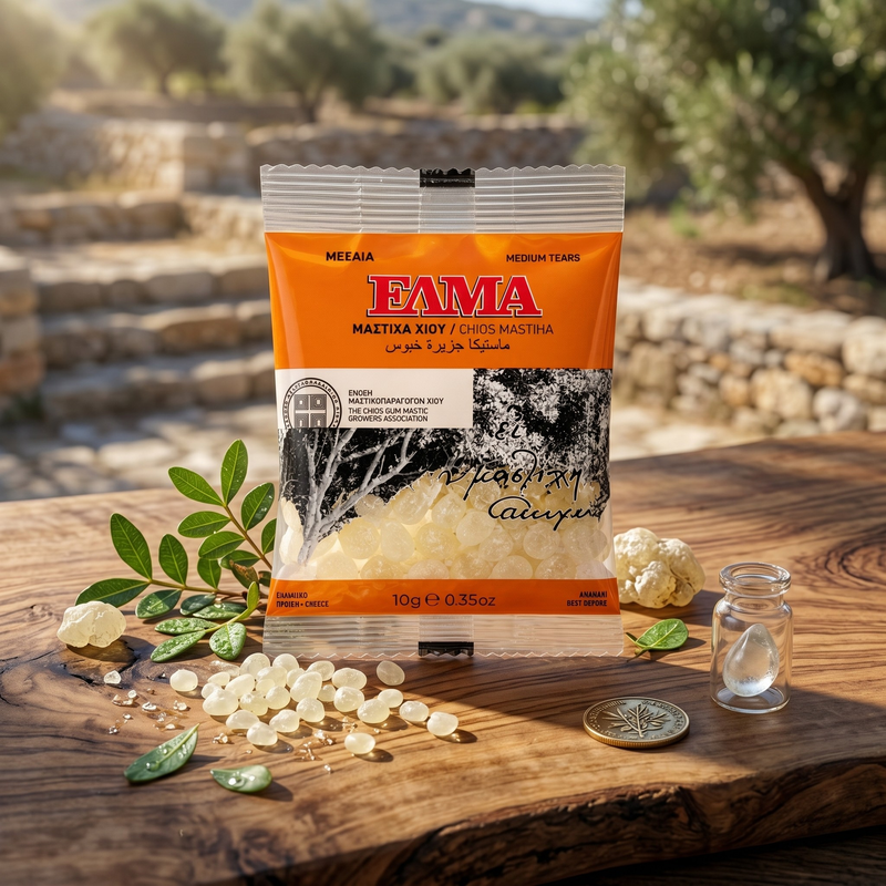 Greek Mastic Gum (Chios Mastiha) – Medium Tears