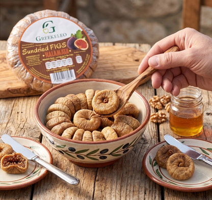 Premium Sundried Kalamata Figs – 400g